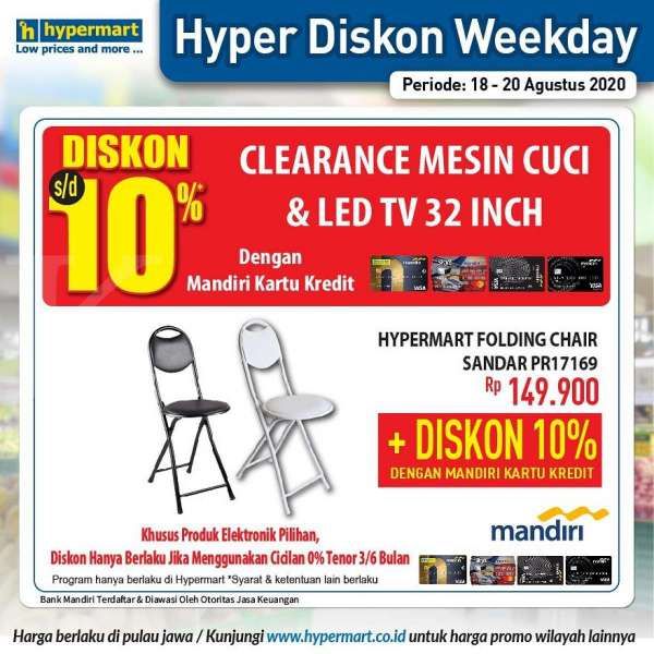 Promo Hypermart 18 – 20 Agustus 2020