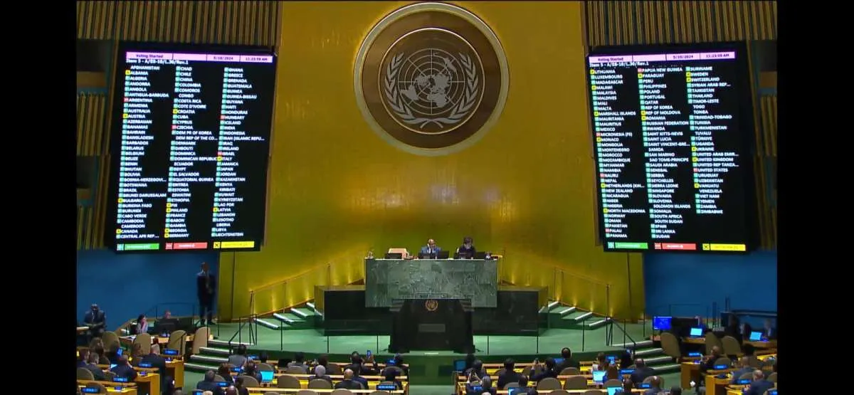 Majelis Umum PBB Menuntut Gencatan Senjata Segera di Gaza, Ditentang Israel dan AS