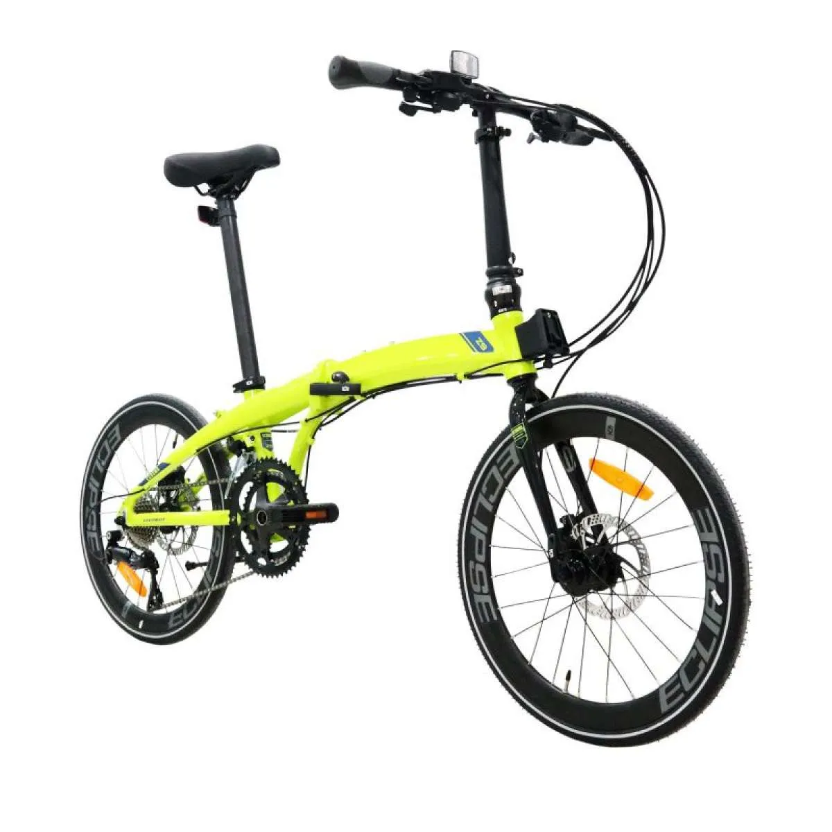 Kekinian, harga sepeda lipat Element Ecosmo Z9 451 lime green ramah di kantong