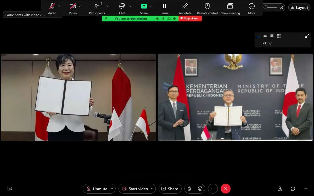 Indonesia dan Jepang Tandatangani Protokol Perubahan IJEPA