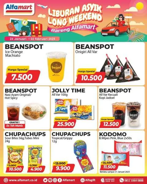 Promo Alfamart Long Weekend Periode 24 Januari-2 Februari 2025