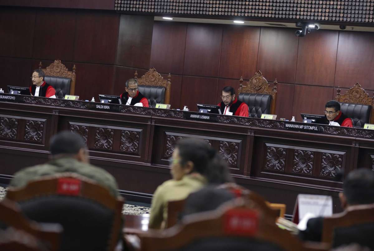 Mahkamah Konstitusi Tolak Gugatan Batas Usia Maksimal Capres