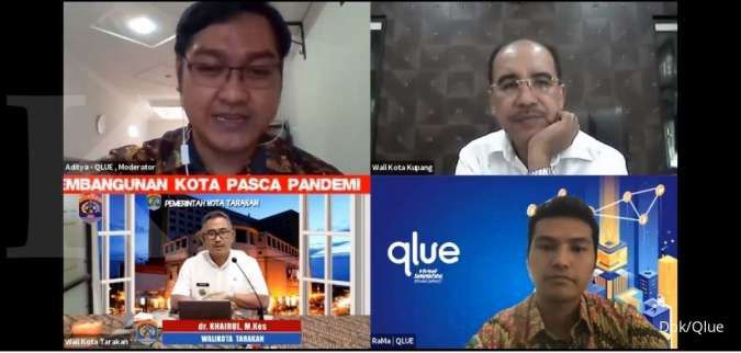 Qlue mendukung Pemkot Kupang dan Tarakan sebagai smart city dalam ambil kebijakan