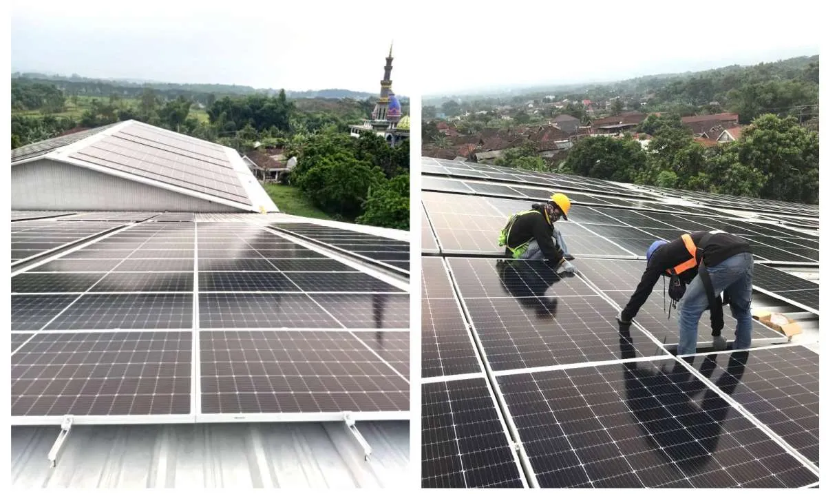 Komitmen Jalankan Bisnis Ramah Lingkungan, Sariguna Primatirta Pasang PLTS Atap