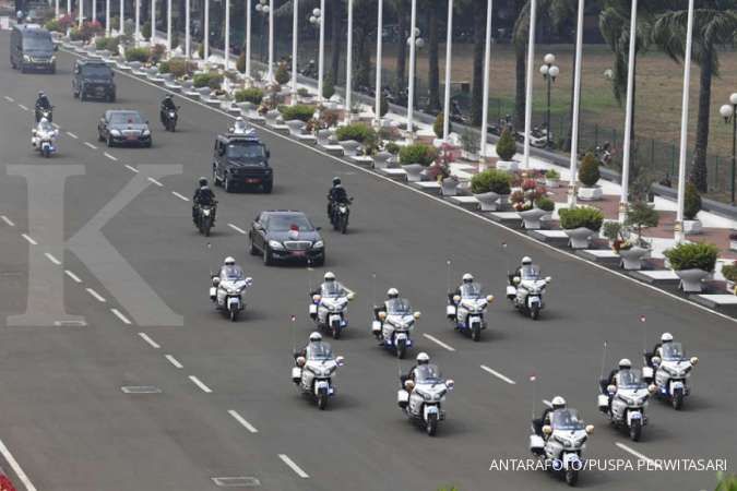 Istana Kepresidenan sewa 18 mobil untuk tamu negara saat pelantikan