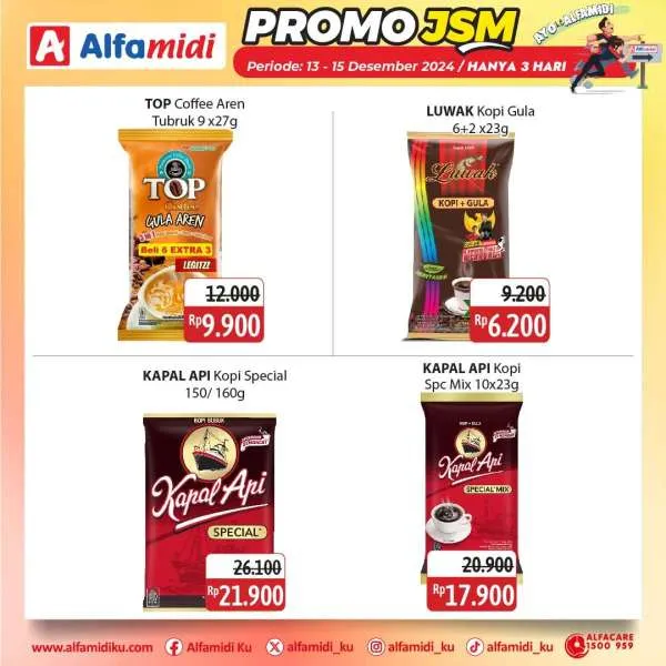 Promo JSM Alfamidi Periode 13-15 Desember 2024