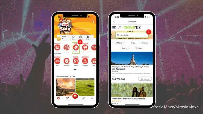 Menjajal Fitur Terbaru dari Airasia Move, Bisa Beli Tiket Atraksi Internasional