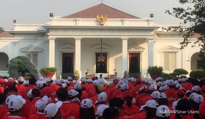 Jokowi lepas kontingen Indonesia untuk Asian Games 2018
