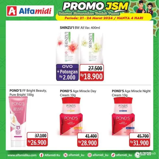 Promo JSM Alfamidi Hanya 4 Hari Periode 21-24 Maret 2024