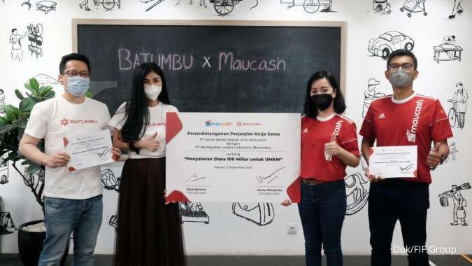 Targetkan Rp 100 Miliar untuk Penyaluran Dana UMKM Maucash dan Batumbu Jalin Kerja Sama