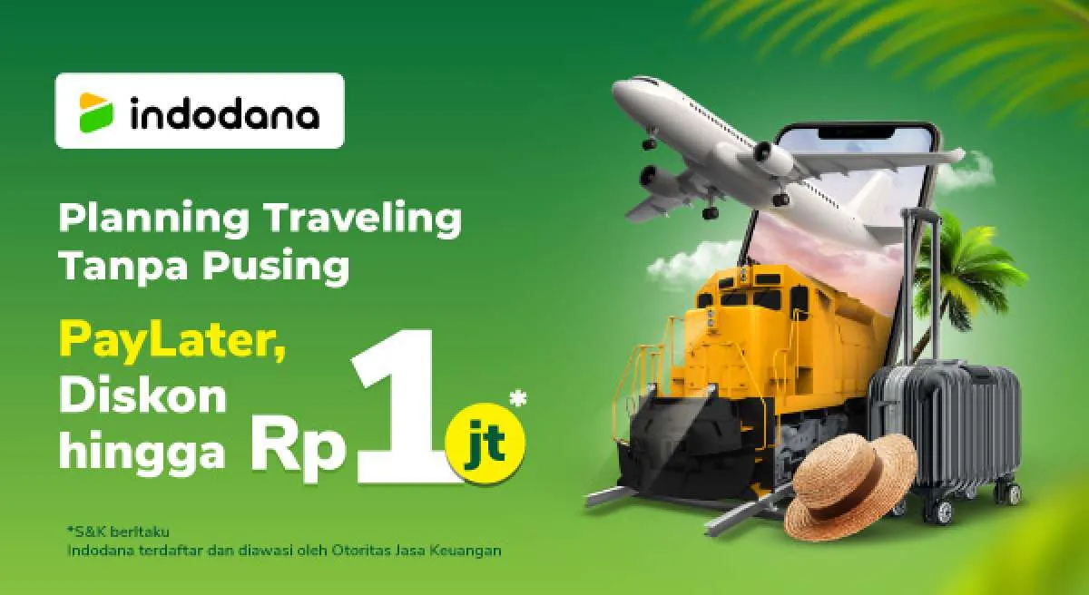 Promo Indodana Paylater & Tokopedia s.d 24 Maret 2022, Dapatkan Diskon s.d Rp1 Juta