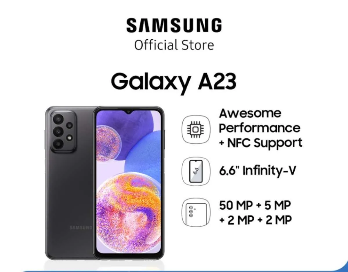 Update Harga HP Samsung A23 Terbaru dan Resmi di Maret 2023