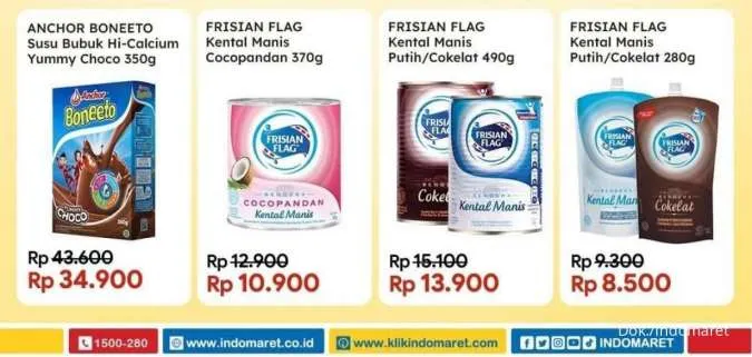 Promo Indomaret Susu Sehat Harga Hemat Periode 1-15 Maret 2022