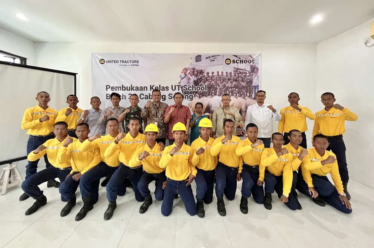 UTSchool Kembali Buka Kelas Alat Berat di Sorong guna Wujudkan Pendidikan Berkualitas