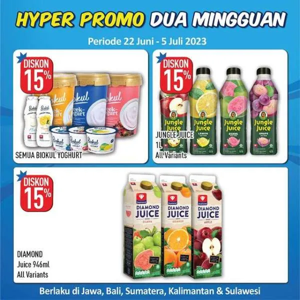 Promo Hypermart Dua Mingguan Periode 22 Juni-5 Juli 2023