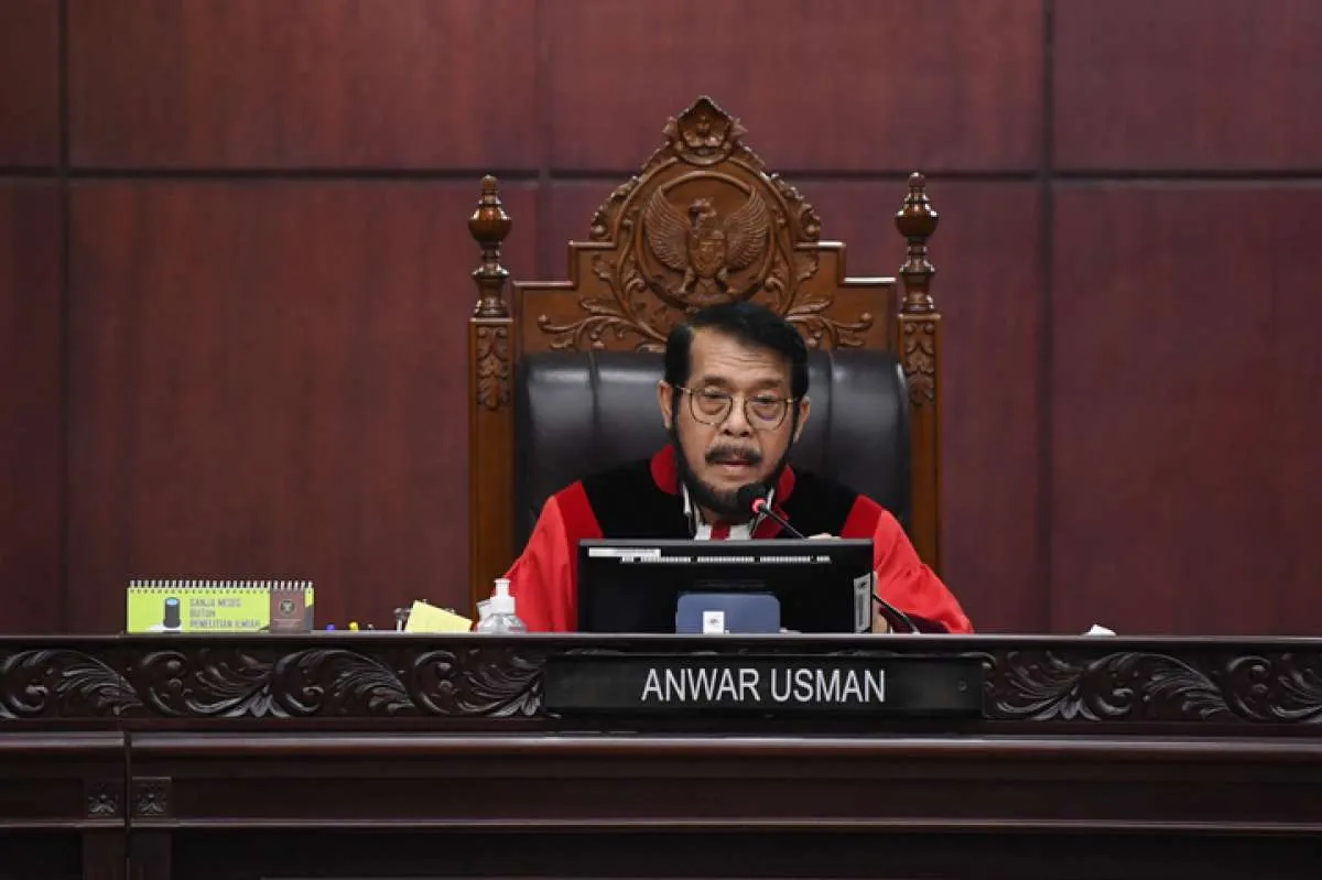 MK Tegaskan Hakim Anwar Usman Tidak Dilibatkan Dalam Penanganan Gugatan Pilpres