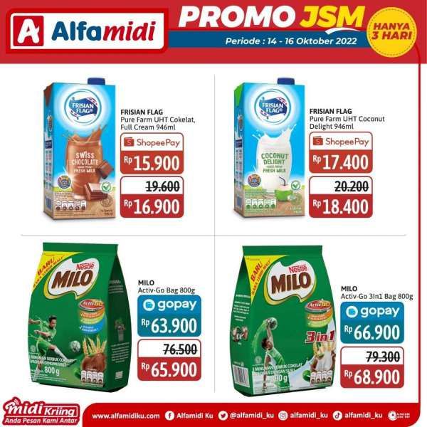 Katalog Promo JSM Alfamidi Periode 14-16 Oktober 2022, Cek di Sini!