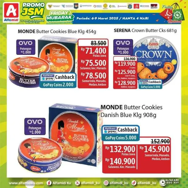 Promo JSM Alfamidi Hanya 4 Hari Periode 6-9 Maret 2025