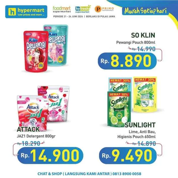Promo JSM Hypermart Hyper Diskon Weekend Periode 21-24 Juni 2024