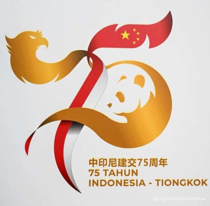 Logo hubungan bilateral Indonesia-Tiongkok