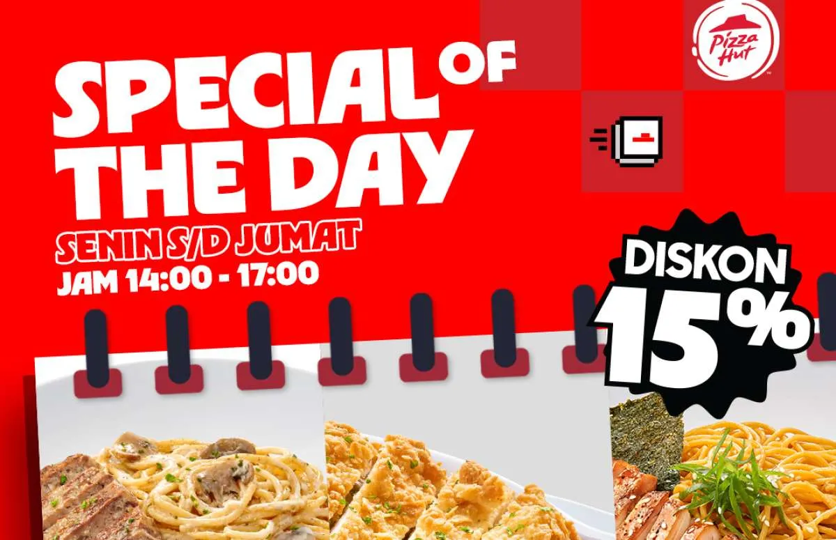 Promo Pizza Hut Terbaru November 2025, Diskon 15% Setiap Senin-Jumat