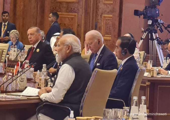 Deklarasi Para Pemimpin G20 pada Hari Pertama KTT G20 di New Delhi India