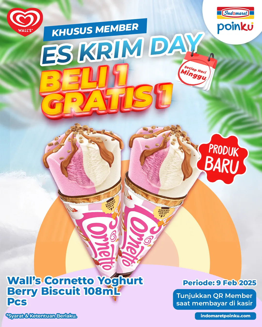 Promo Indomaret Es Krim Day Periode 9 Februari 2025