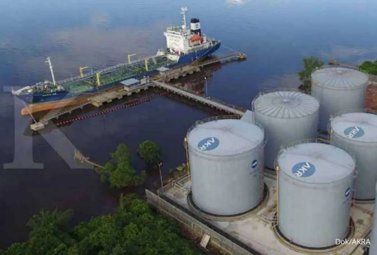 Kinerja semester I 2019 kurang memuaskan, saham AKR Corporindo (AKRA) merosot