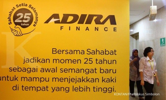 Pembiayaan Adira Finance masih stagnan