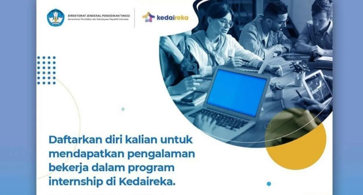 Mahasiswa, ada lowongan magang di Kedaireka Kemendikbud, yuk buruan daftar