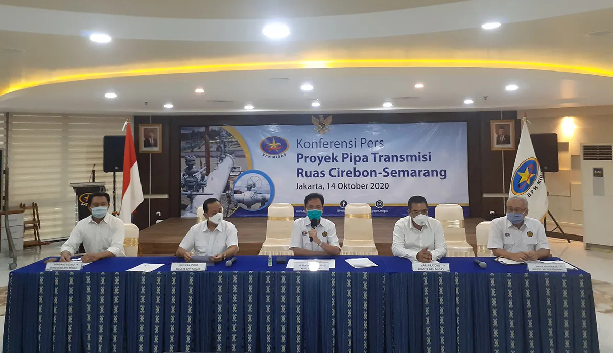 Rencana lelang ulang proyek pipa gas Cirebon-Semarang terbentur revisi rencana induk