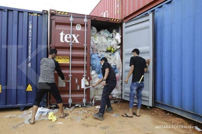 Ditjen Bea Cukai kembalikan 142 kontainer ekspor limbah plastik tercampur sampah