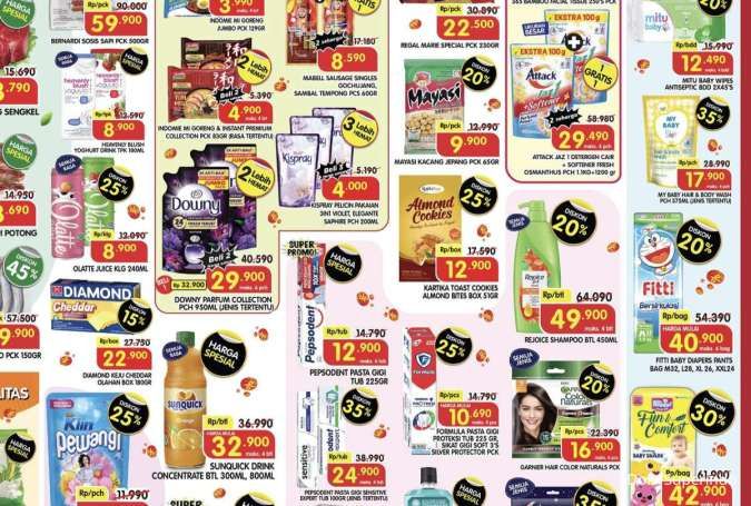 Promo Superindo Weekday 10-13 November 2025, Bawang Merah-Anggur Red Globe Diskon 40%