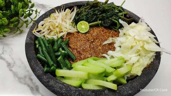 Resep Lotek Tahu Khas Bandung yang Dilengkapi Beragam Sayuran Bergizi