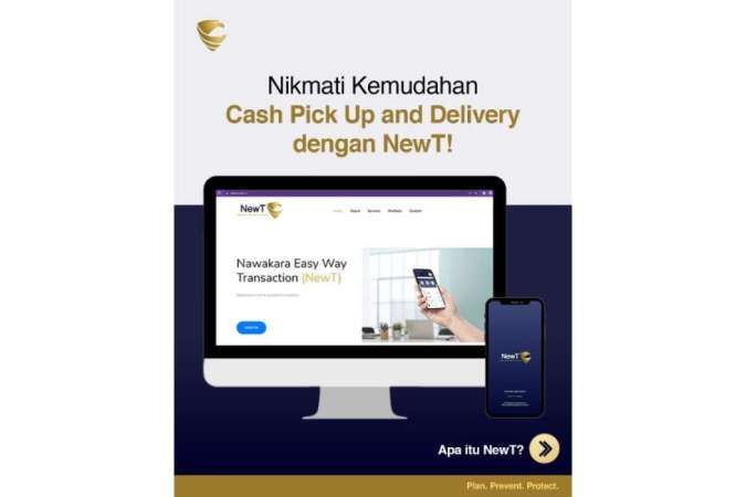 NewT, Layanan dari Nawakara Kelola Uang Cash bagi Bisnis Ritel di Era Digitalisasi