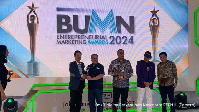 PTPN Group Raih Penghargaan BUMN Entrepreneurial Marketing Award 