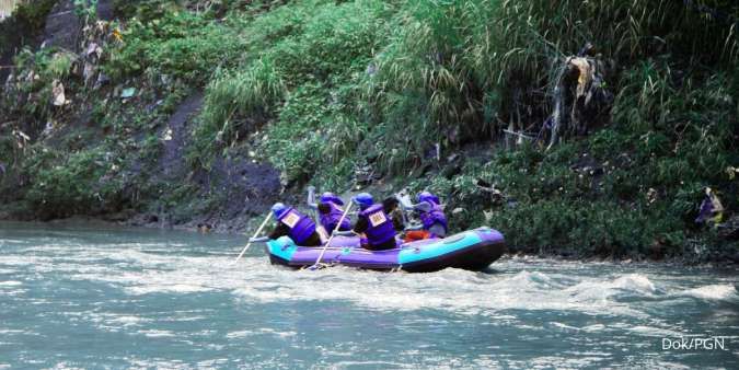 PGN Dukung Ajang Rafting Competition Festival Ciliwung 2025