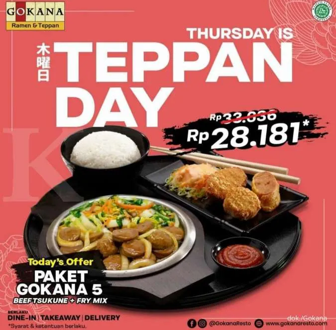 Promo Gokana 30 Desember 2021