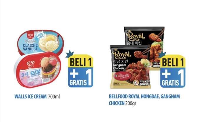 Promo Hypermart Weekday 10-12 Juni 2025, Beli 1 Gratis 1 Es Krim-Coca Cola 1 Liter