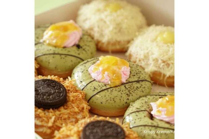 Promo GoFood 28-30 Juni 2021: Krispy Kreme tawarkan 2 lusin donat Rp 108.000 