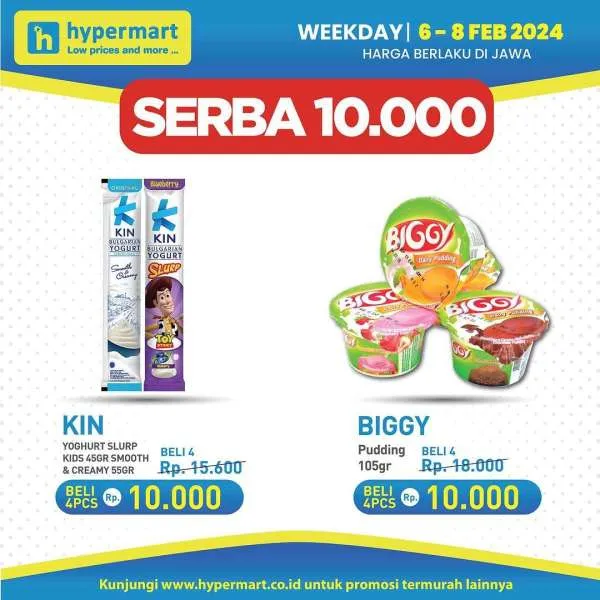 Promo Hypermart Hyper Diskon Weekday Periode 6-8 Februari 2024
