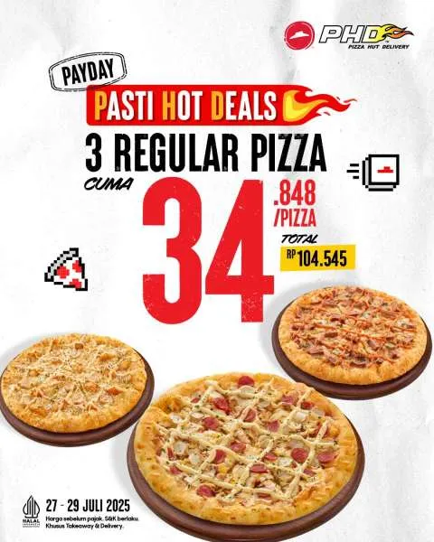 Promo PHD Payday Pasti Hot Deals 27-29 Juli 2025