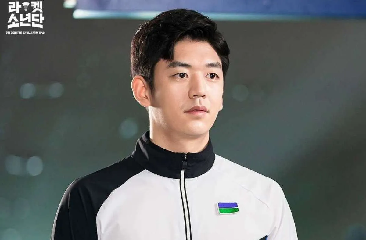 Drakor Racket Boys rilis foto adegan pemain bulu tangkis Lee Yong Dae sebagai cameo