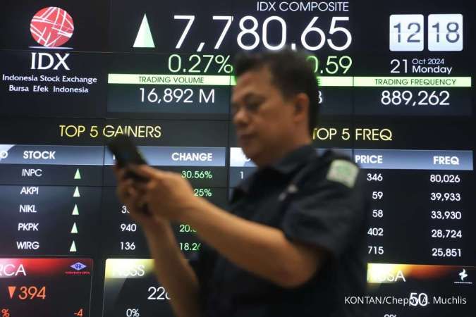 IHSG Menguat 7 Hari Beruntun, Intip Saham yang Banyak Dijual Asing, Senin (21/10)