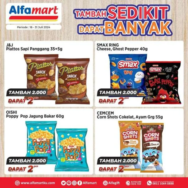 Promo Alfamart Periode 16-31 Juli 2024