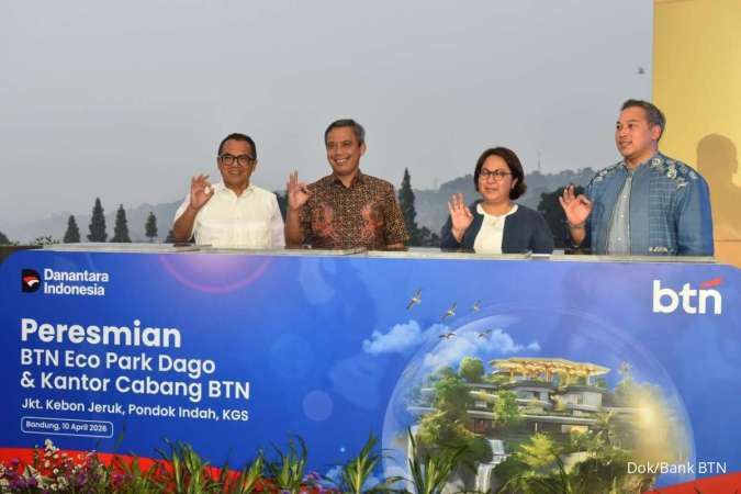 BTN Resmikan Eco Park Dago dan Tiga Kantor Cabang Baru
