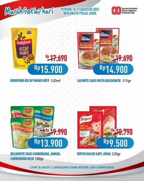 Promo JSM Hypermart Weekend Periode 15-18 Agustus 2025