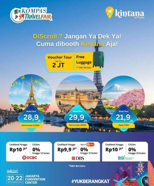 Kompas Travel Fair 2024 