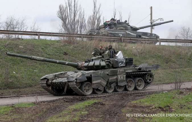 Pasukan Rusia Hadapi Perlawanan Keras Militer Ukraina di Donbas 