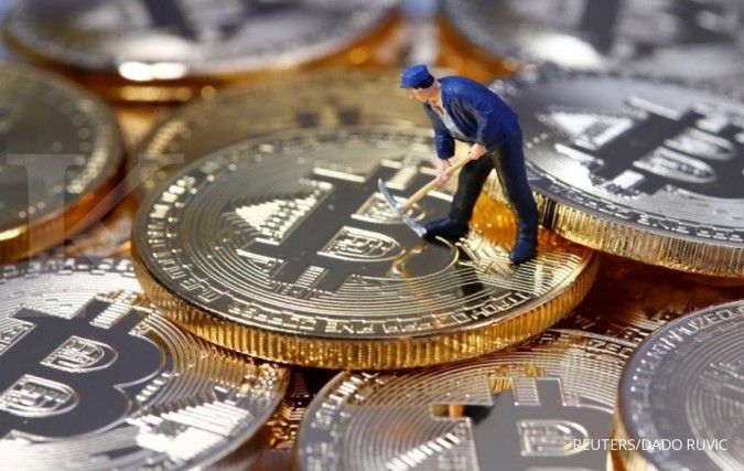 Dilanda aksi jual, bitcoin sempat terjun di bawah US$ 10.000